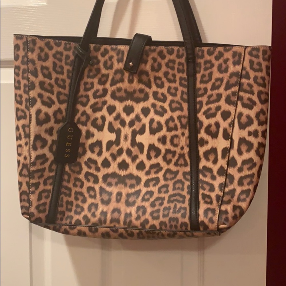 Shoulder cheetah bag